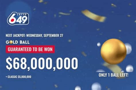 649 gold ball odds